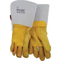 Welding Gloves, Grain Cowhide, Size 8 Waymarc Industries Inc