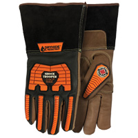 5785G Shock Trooper Gloves, X-Small, Goatskin Palm, Gauntlet Cuff Waymarc Industries Inc