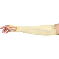 Contender Cut-Resistant Sleeves, Aramid, 18", ASTM ANSI Level A4/EN 388 Level 5, Beige Waymarc Industries Inc