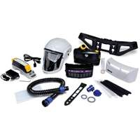 Versaflo Powered Air Purifying Respirator Painter's Kit, Headcover & Faceshield, Lithium-Ion Battery Waymarc Industries Inc
