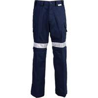 Pantalon haute visibilit&eacute;, Poly-coton, 32, Bleu marin Waymarc Industries Inc