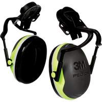 Peltor X Series X4 Earmuffs, Cap Mount, 26 NRR dB Waymarc Industries Inc