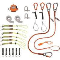 Trousse de longes de fixation d'outils pour monteurs d'&eacute;chafaudages 3187 Squids Waymarc Industries Inc