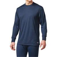 FR Base Layer Long Sleeve T-Shirt, Small, Navy Blue Waymarc Industries Inc