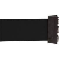 Magnetic Tape Cassette for Build-Your-Own Crowd Control Barrier, 12', Black Tape Waymarc Industries Inc