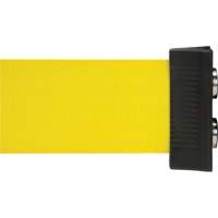 Magnetic Tape Cassette for Build-Your-Own Crowd Control Barrier, 7', Yellow Tape SGO657 | Waymarc Industries Inc