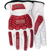 Van Goat Impact & Cut Resistant Gloves, X-Small, Goatskin Palm, Slip-On Cuff Waymarc Industries Inc