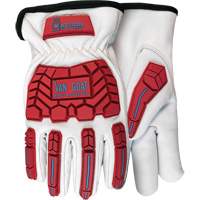 Van Goat Insulated Impact & Cut Resistant Gloves, X-Small, Goatskin Palm, Slip-On Cuff Waymarc Industries Inc