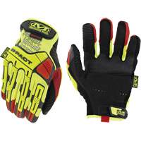 Hi-Viz M-Pact&reg; D4-360 Impact Gloves, 8, Synthetic Palm, Hook & Loop Cuff Waymarc Industries Inc