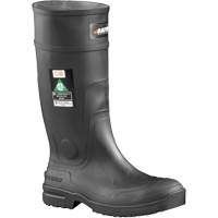 Slip Resistant Boots, Rubber, Steel Toe, Size 9 SGR829 | Waymarc Industries Inc