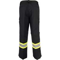 Pantalons ventil&eacute;s haute visibilit&eacute; toutes saisons, Poly-coton, 50, Noir Waymarc Industries Inc