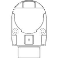 Adaptateur de casque de s&eacute;curit&eacute; pour serre-t&ecirc;tes VeriShield de Howard Leight Waymarc Industries Inc
