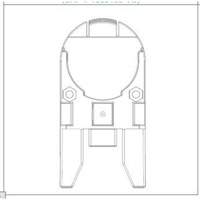 Adaptateur de casque de s&eacute;curit&eacute; pour serre-t&ecirc;tes VeriShield de Howard Leight Waymarc Industries Inc