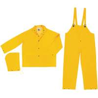 Ensemble imperm&eacute;able de s&eacute;rie classique, Polyester/PVC, Grand, Jaune Waymarc Industries Inc