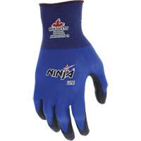 Ninja&reg; Lite Coated Gloves, Large, Polyurethane Coating, 18 Gauge, Nylon Shell Waymarc Industries Inc