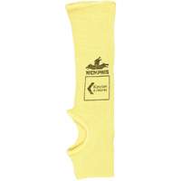 Safety Cut Pro™ Single-Ply Cut Resistant Sleeve, Kevlar<sup>®</sup>, 10", ASTM ANSI Level A2, Yellow SGT033 | Waymarc Industries Inc