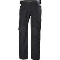 Oxford Work Pants, Cotton, Black, Size 44 Waymarc Industries Inc