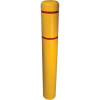 Bollard Cover, 4" Dia. x 54" L, Yellow Waymarc Industries Inc