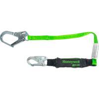 Miller&reg; HP Shock-Absorbing Lanyard, 4', Locking Rebar Hook Center, Locking Snap Hook Leg Ends, Polyester Waymarc Industries Inc