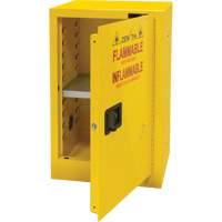 Flammable Storage Cabinet, 12 gal., 1 Door, 23" W x 35" H x 18" D SGU463 | Waymarc Industries Inc