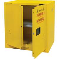Flammable Storage Cabinet, 22 gal., 2 Door, 35" W x 35" H x 22" D SGU464 | Waymarc Industries Inc