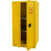 Flammable Storage Cabinet, 60 gal., 2 Door, 34" W x 65" H x 34" D SGU467 | Waymarc Industries Inc