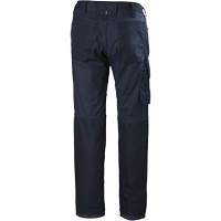 Oxford Service Pants, Poly-Cotton, Navy Blue, Size 30, 30 Inseam Waymarc Industries Inc