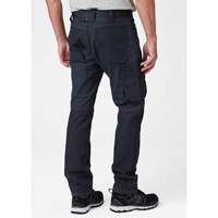 Oxford Service Pants, Poly-Cotton, Navy Blue, Size 30, 30 Inseam Waymarc Industries Inc