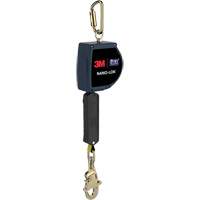 Nano-Lok Extended Length Self Retracting Lifeline, 20', Dyneema&reg;, Swivel Waymarc Industries Inc