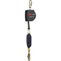 Nano-Lok Extended Length Self Retracting Lifeline, 15', Galvanized Steel, Swivel Waymarc Industries Inc