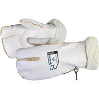 Mitaine d'hiver Endura en cuir fleur de vache avec doublure de velours acrylique, Taille Grand, Mitaine Waymarc Industries Inc