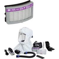 Versaflo Easy Clean PAPR Kit, Loose Fitting Hood & Faceshield, Lithium-Ion Battery Waymarc Industries Inc