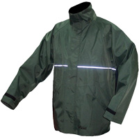 Journeyman Waterproof Jacket, Nylon, Medium, Green SGV462 | Waymarc Industries Inc