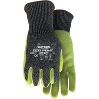 Stealth Dog Fight Cut Resistant Gloves, Size Medium, Nitrile Coated, Glass Fibre/HPPE/Nylon/Stainless Steel Shell, ASTM ANSI Level A5 Waymarc Industries Inc