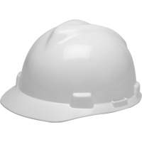 Casque de s&eacute;curit&eacute; avec rainures GREEN V-Gard, R&eacute;pond aux normes CSA type 1, Suspension Rochet Waymarc Industries Inc