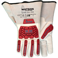9549TPR Van Goat Gloves, Large, Goatskin Palm, Gauntlet Cuff Waymarc Industries Inc