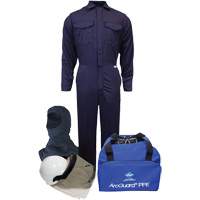 Tecgen FR Coverall Kit, PPE Category Level 2, 8 cal/cm² Arc Rating SGV541 | Waymarc Industries Inc