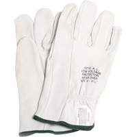 Leather Protector Gloves, Size 8, 10" L SGV610 | Waymarc Industries Inc