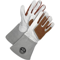 Gander Brand TIG Welder's Gloves with Heat Patch, Grain Goatskin, Size Small Waymarc Industries Inc