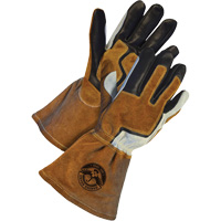 Gander Brand MIG Welder's Gloves, Grain Cowhide, Size X-Small SGW603 | Waymarc Industries Inc