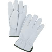 Gants de conducteur de premi&egrave;re qualit&eacute;, Grand, Paume en Cuir fleur de ch&egrave;vre Waymarc Industries Inc