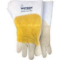Mad Cow Welding Gloves, Grain Cowhide, Size Large Waymarc Industries Inc