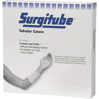 Surgitube Tubular Gauze, Roll, 65-1/2' L x 1-1/2" W, Medical Device Non-Medical SGX044 | Waymarc Industries Inc