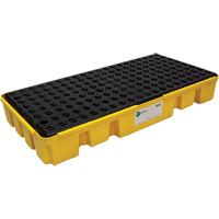 Low Profile Spill Pallet, 25.5 US gal. Spill Capacity, 49" x 24" x 6.5" Waymarc Industries Inc