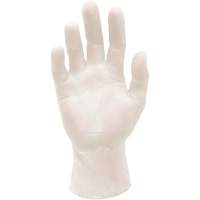 Synthetic Stretch Medical Examination Gloves, Large, Vinyl, 5-mil, Powder-Free, White, Class 2 Waymarc Industries Inc
