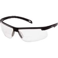 H2MAX Reader Lens with Black Frame, Anti-Fog, Clear, 2.0 Diopter SGY106 | Waymarc Industries Inc