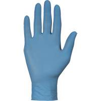 Gants jetables KeepKleen, Petit, Nitrile, 2,8 mil, Sans poudre, Bleu Waymarc Industries Inc