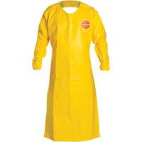 Tychem&reg; 2000 Extra-Long Long-Sleeved Apron, Polyethylene, 52" L x 28.5" W, Yellow Waymarc Industries Inc