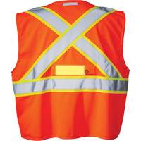 Veste de s&eacute;curit&eacute; SV350 X-Back avec lampe, Orange haute visibilit&eacute;, Petit, Polyester Waymarc Industries Inc