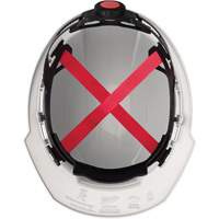 Casque de s&eacute;curit&eacute; &agrave; bordure avant, R&eacute;pond aux normes CSA type 1, Suspension Rochet, Non ventil&eacute; Waymarc Industries Inc